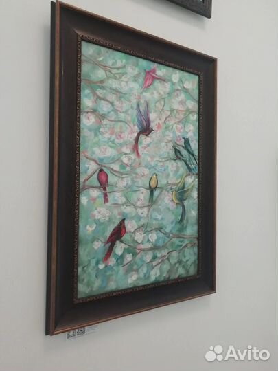 Интерьерная картина маслом на холсте