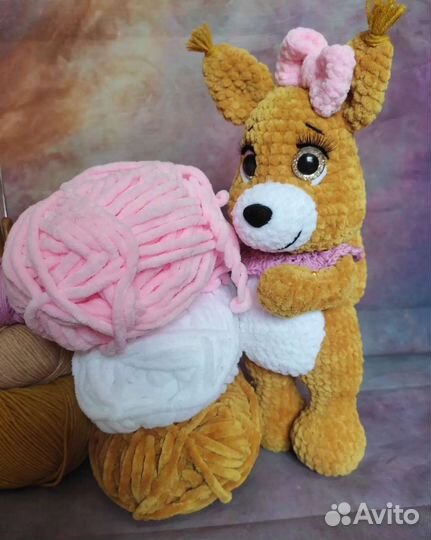 Белочка мягкая игрушка