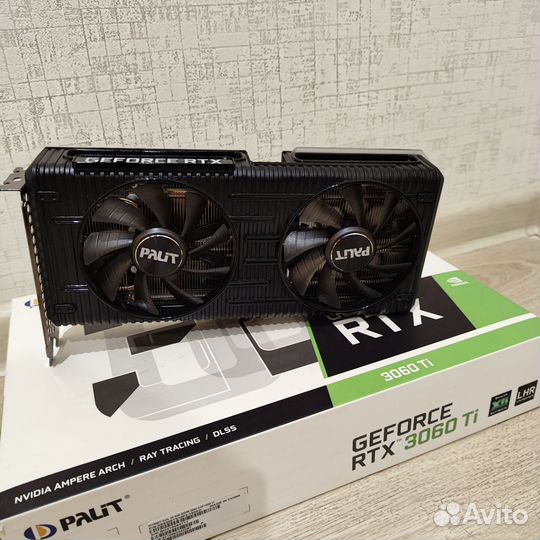 Видео карта Palit RTX 3060ti 8 Гб