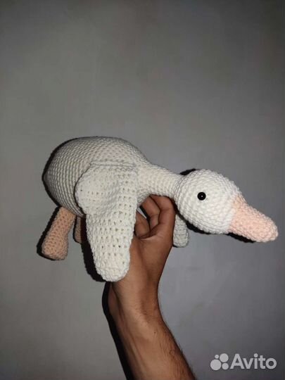 Мягкая игрушка гусенок