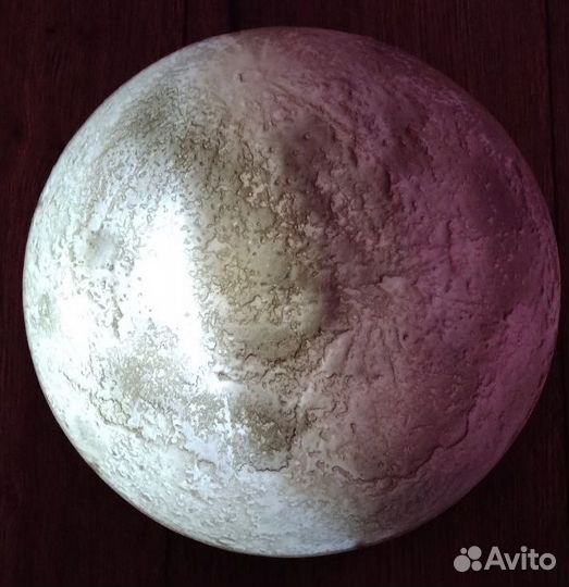 Ночник 12 фаз луны на батарейках с пультом