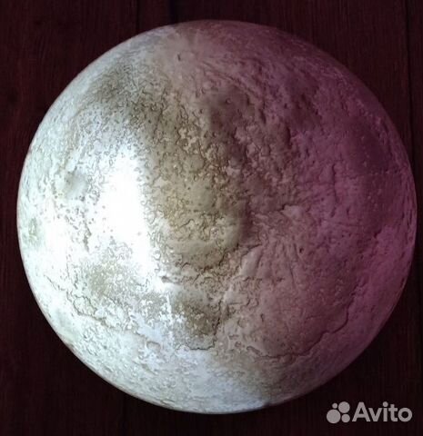 Ночник 12 фаз луны на батарейках с пультом