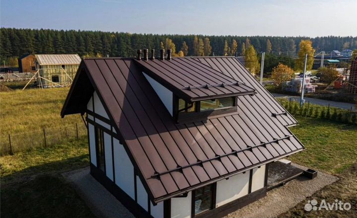 Фальцевая кровля со склада