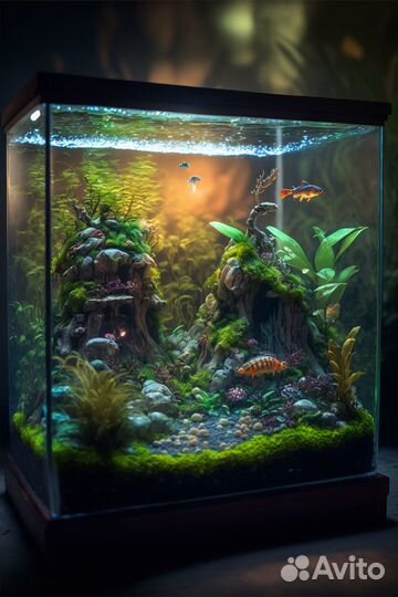 Обслуживание и чистка аквариума