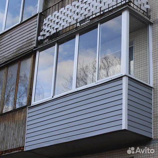 Остекление балконов в орле