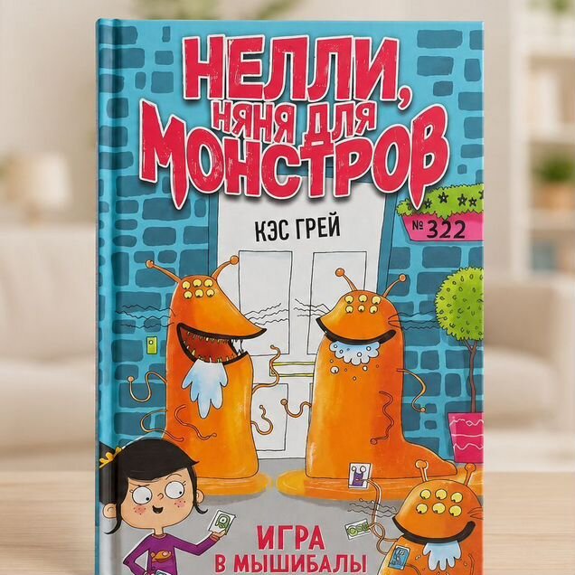 Нэлли, няня для монстров Кэс Грэй новая книга