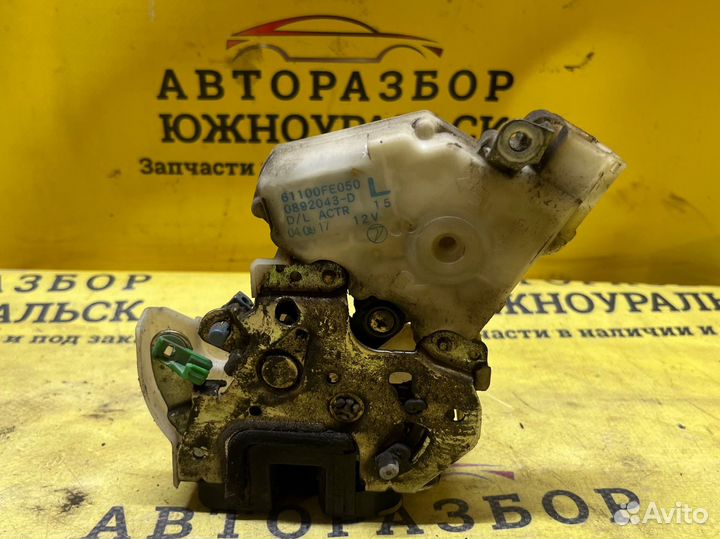 Замок двери задний левый Subaru Impreza 2004