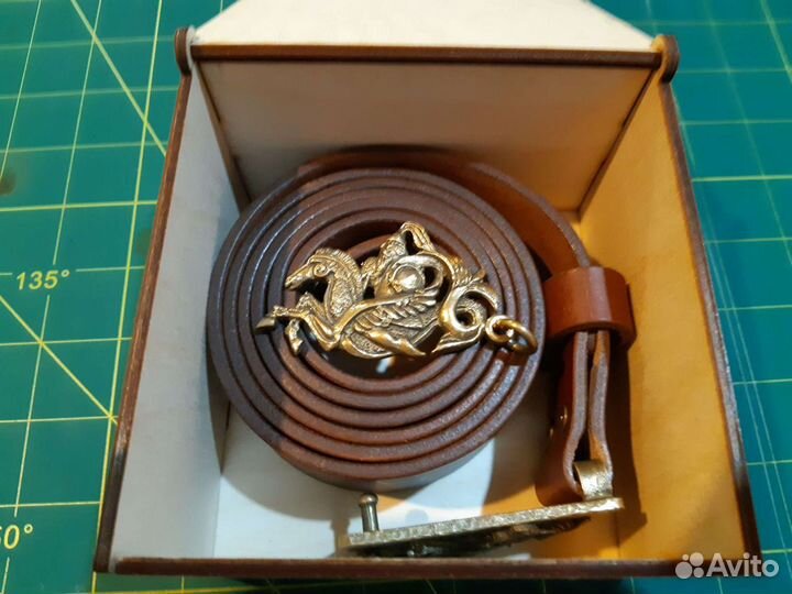 Ремни ручной работы из натуральной кожи