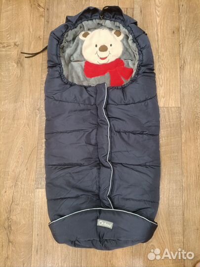 Зимний конверт в коляску