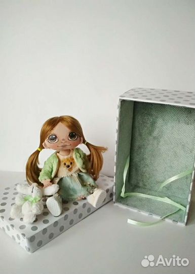 Интерьерная кукла ручной работы