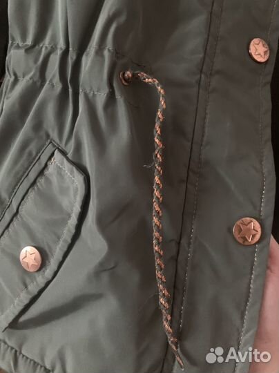 Курта парка 128 для девочки