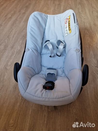 Автолюлька maxi cosi pebble plus с базой изофикс