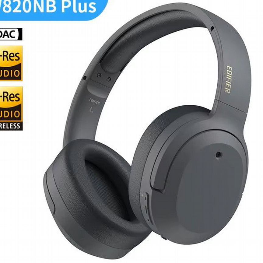 [W820NB] Новые Наушники Edifierplus, Цвет Серый