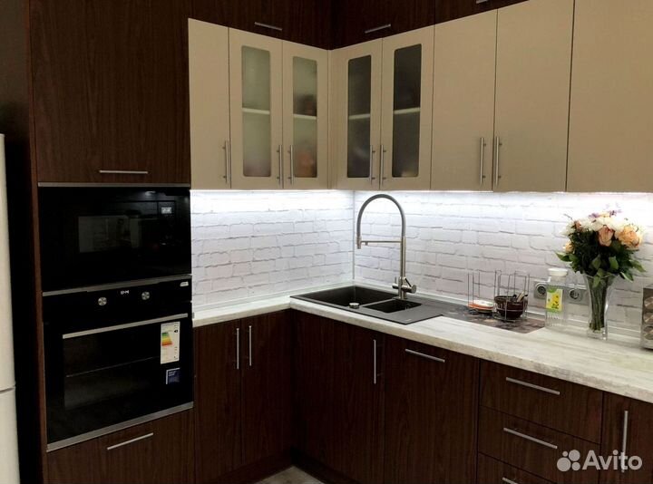 Кухонный гарнитур угловой на заказ