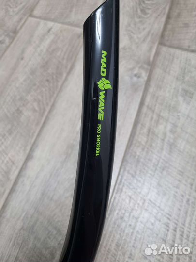 Трубка для плавания mad wave pro snorkel