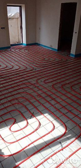 Отопление, тёплый пол, сантехника