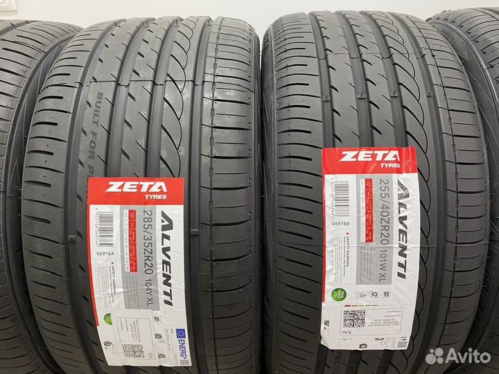 Zeta Alventi 285/35 R20 и 255/40 R20