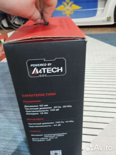 Игровые наушники bloody