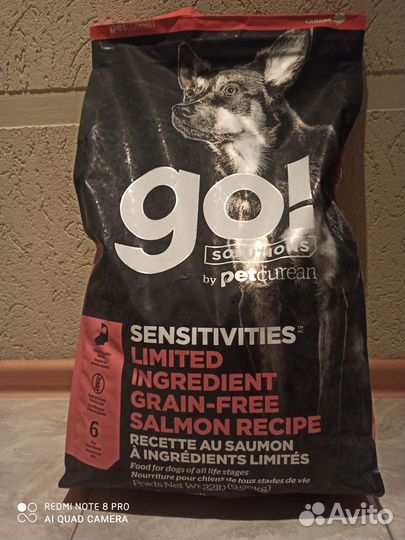 Корм GO Kitchen для кошек с Лососем