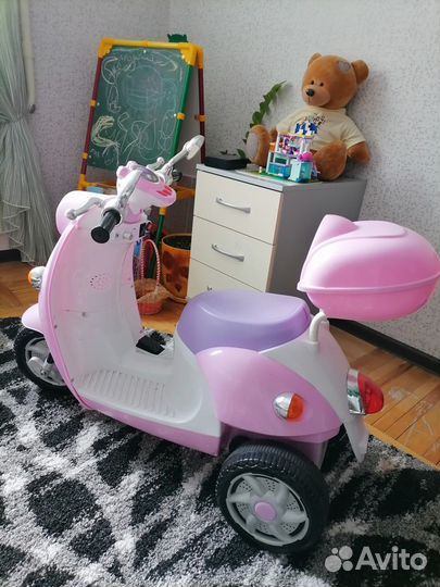 Детский электромобиль мотоцикл