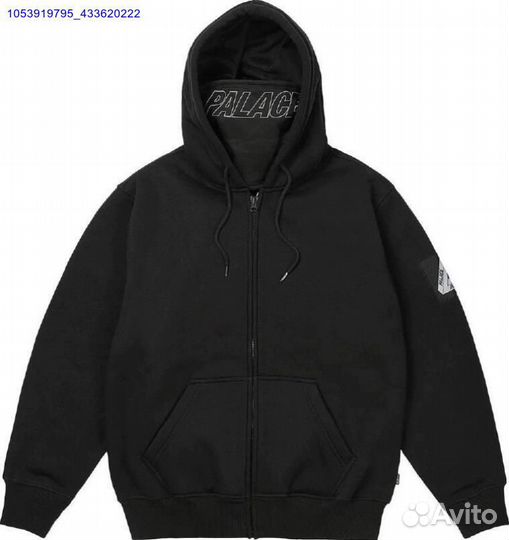 Зип худи Palace на флисе