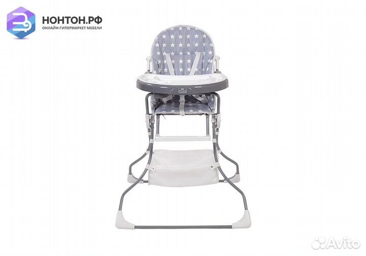 Стульчик для кормления Polini kids 252 Звезды серы