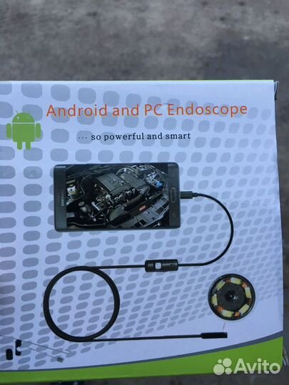 Эндоскоп для смартфона и пк. Видеоэндоскоп