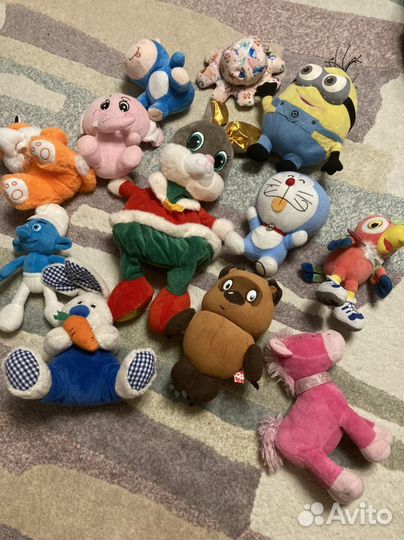 Мягкие игрушки пакетом