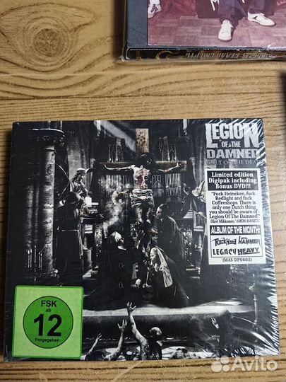 Диджипаки Thrash metal, новые в упаковке