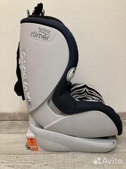 Автокресло (9-18) britax roemer trifix SMART Zebra