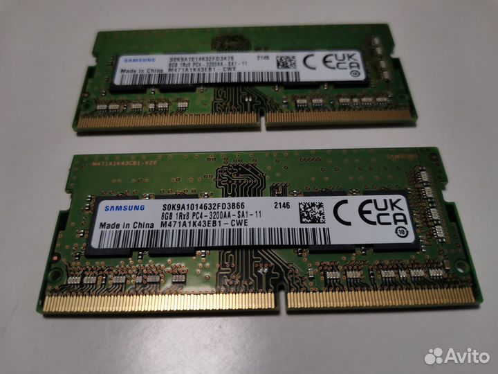 Озу DDR4 3200