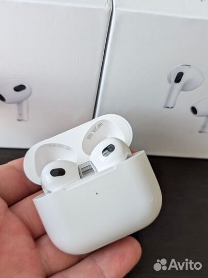 Беспроводные наушники airpods 3 новые lux