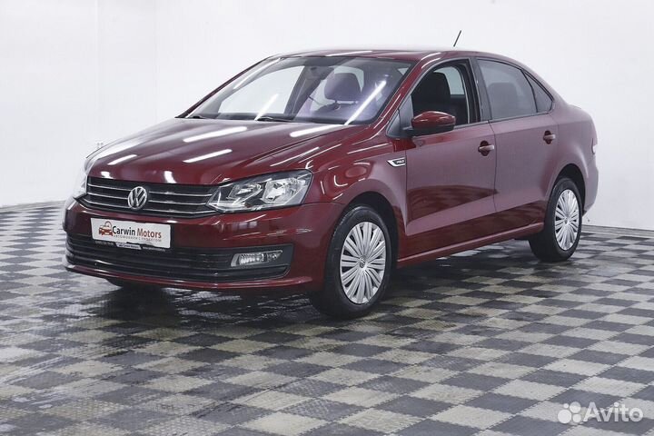 Volkswagen Polo 1.6 AT, 2018, 127 500 км
