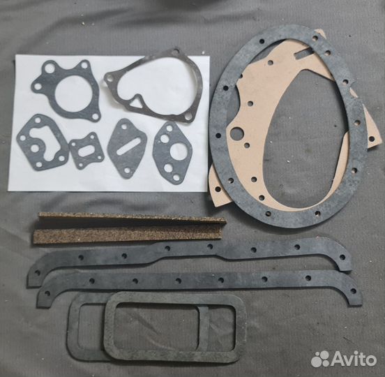 Комплект прокладок двигателя газ м20 69 21б 450