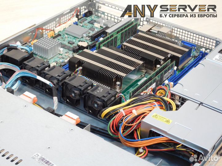 Сервер Supermicro 1028R 2x E5-2690v3 128Gb 8SFF