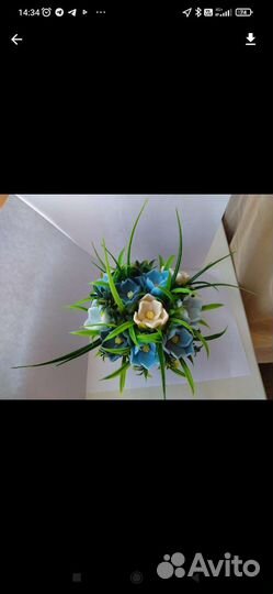 Мыльные цветы букет