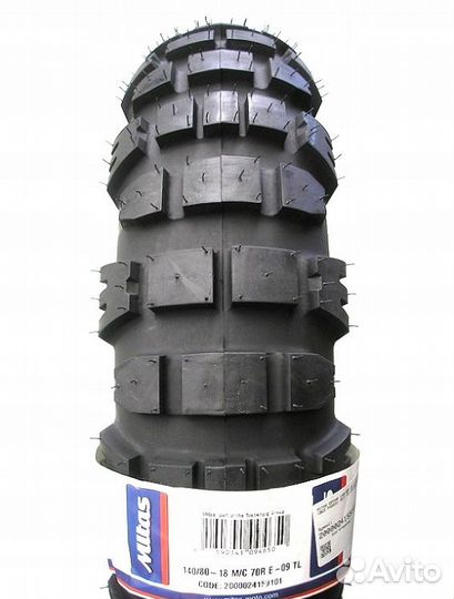 Mitas E-09 140/80-18 мотошина митас тур эндуро