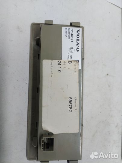 Панель управления Вебасто (Webasto) Volvo FH4