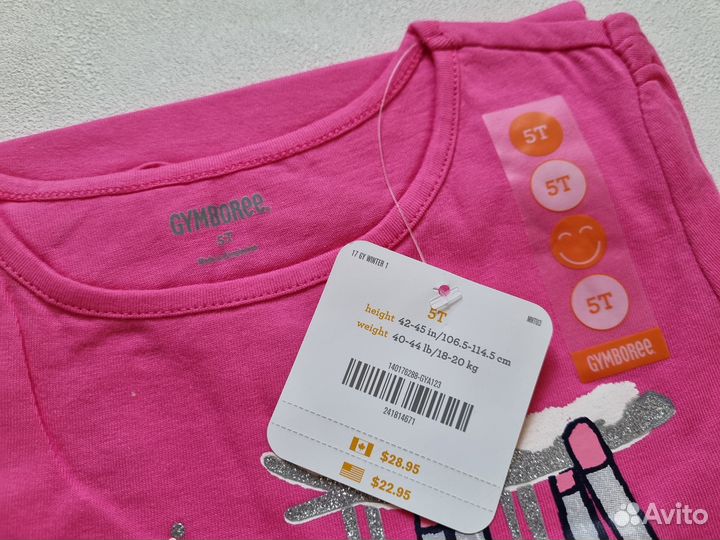Футболка Gymboree 5 лет