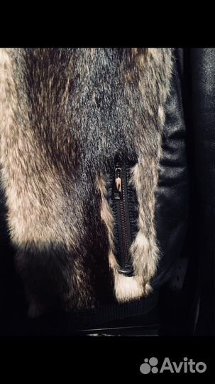 Мужская куртка с мехом