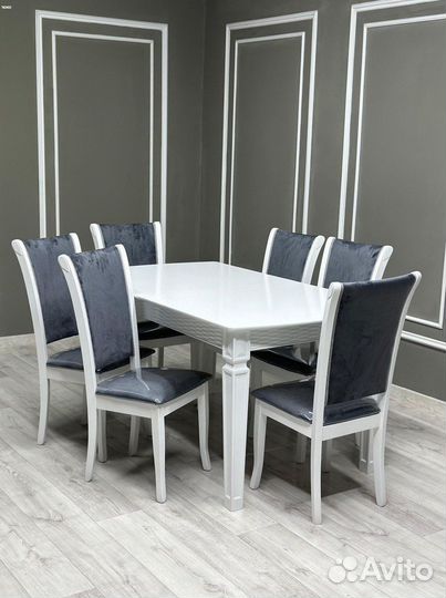 Стол со стульями \оплата при получении