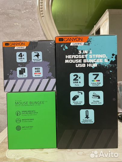 Держатель компьютерной гарнитуры мыши