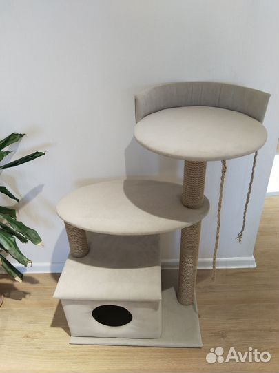 Когтеточка домик для кошки новая