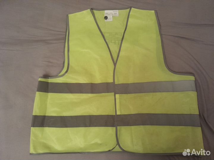Жилет светоотражающий р.60-62