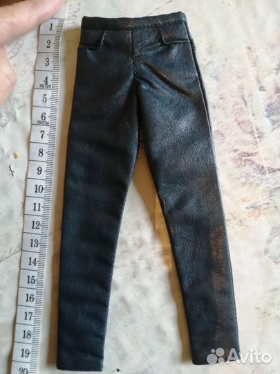 Кожаные брюки для Кенов и экшн-фигурок 1/6