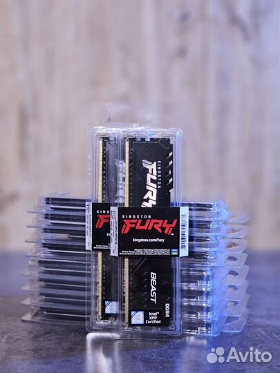 DDR4 16GB Kingston HyperX Fury 3600Mhz CL18