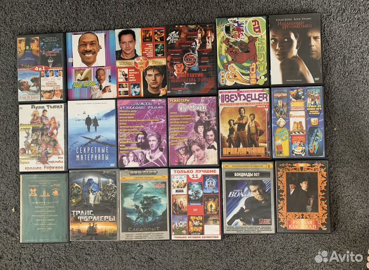 Двд диски фильмы, за все