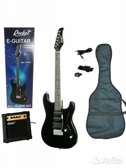 Электрогитара Rocket с комбоусилителем (комплект)