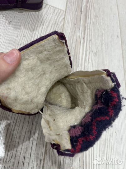 Ботинки зимние детские 23