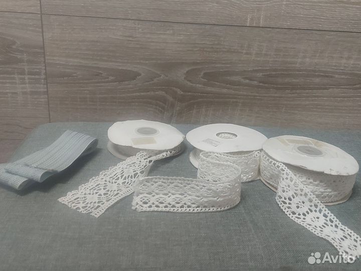 Тесьма СССР кружево из хлопка воротник